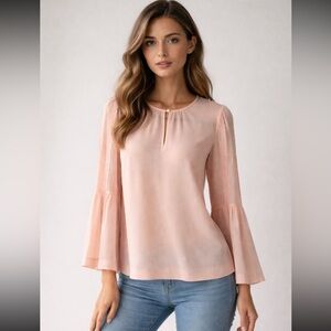 J.Crew Sheer Long Sleeve Blouse – Size 0